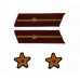 БРИГАДНЫЙ КОМИССАР, БРИГВРАЧ, БРИГВЕТВРАЧ, БРИГВОЕНЮРИСТ войск НКВД, петлицы и нарукавные знаки обр. 1935/36 г..